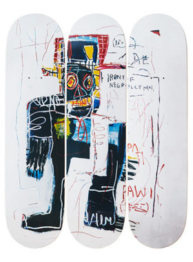 比利时The Skateroom 装饰滑板 Basquiat 巴斯奎特 Irony Negro