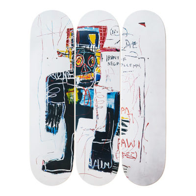 比利时The Skateroom 装饰滑板 Basquiat 巴斯奎特 Irony Negro