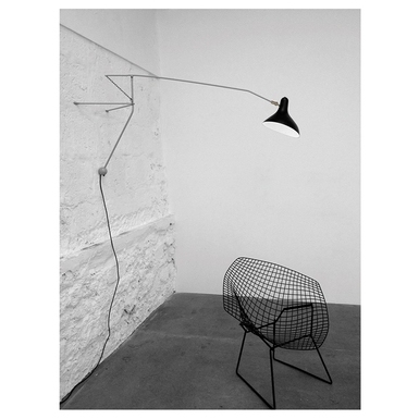 La Lampe Gras BS2 wall lamp, 1951