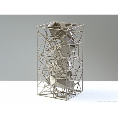 荷兰Sander Mulder 花瓶 Voronoi创意设计进口