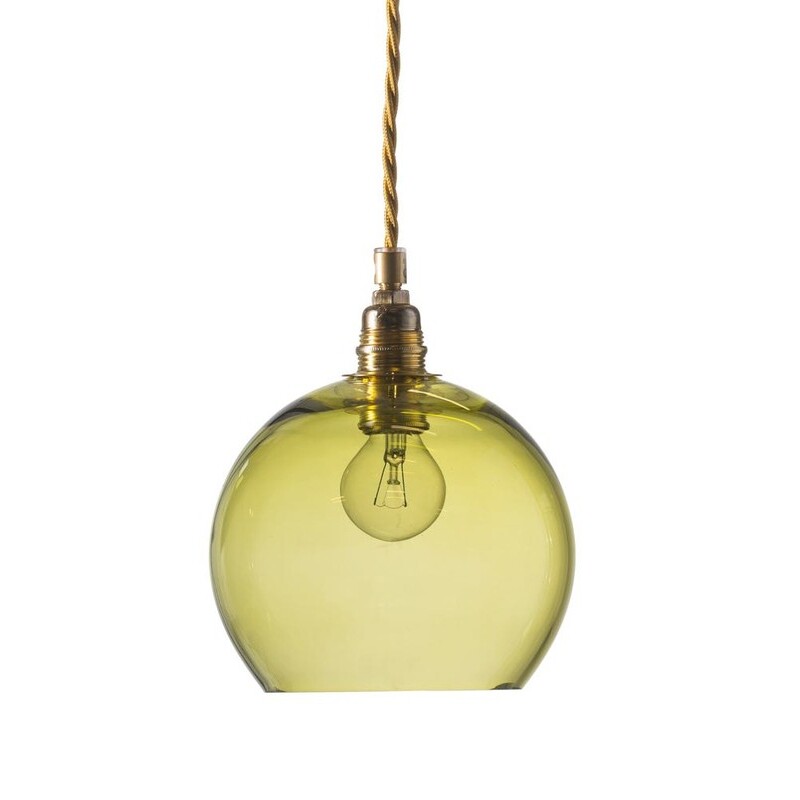 丹麦Ebb & Flow Rowan pendant 玻璃吊灯 Olive