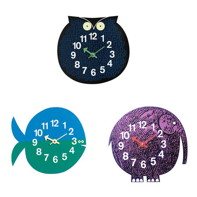 瑞士Vitra 动物挂钟 Zoo Timers 创意设计进口欧式
