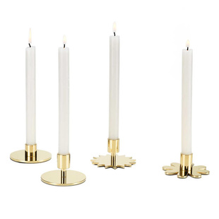 创意设计进口欧式 瑞士Vitra Candleholder Brass 黄铜烛台