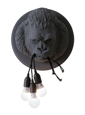 意大利Karman Ugo Rilla Wall light 猩猩壁灯 2色可选