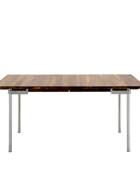 丹麦 Carl Hansen CH322 |  餐桌 木面金属腿 全新授权