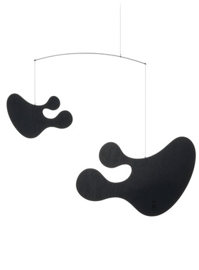 瑞士Vitra 黑色挂件 Eames mobile 创意设计进口欧式