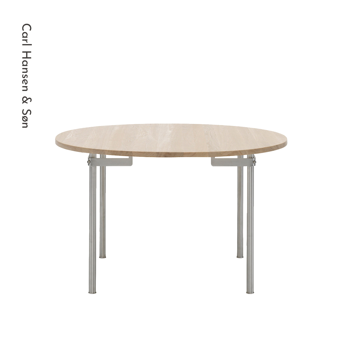 丹麦 Carl Hansen CH388 | 圆形餐桌 120cm直径 全新授权