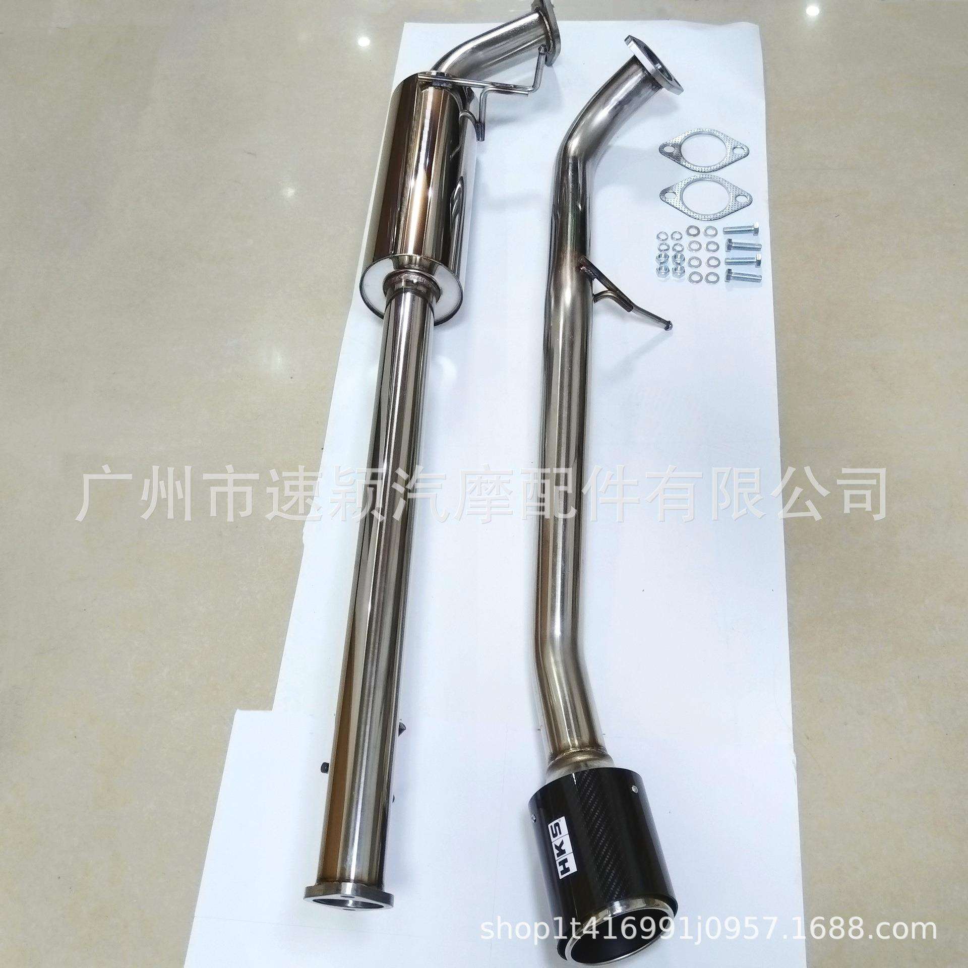 汽车碳纤排气管适用于福特骑侠游Ranger2023+单出不锈钢套件声浪