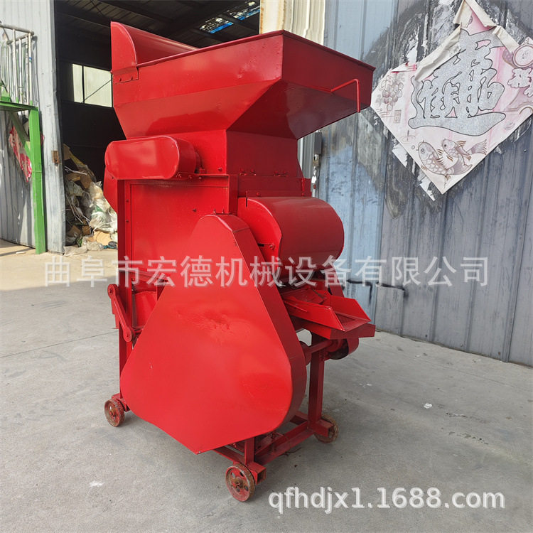 二次复脱除尘花生脱壳剥粒机