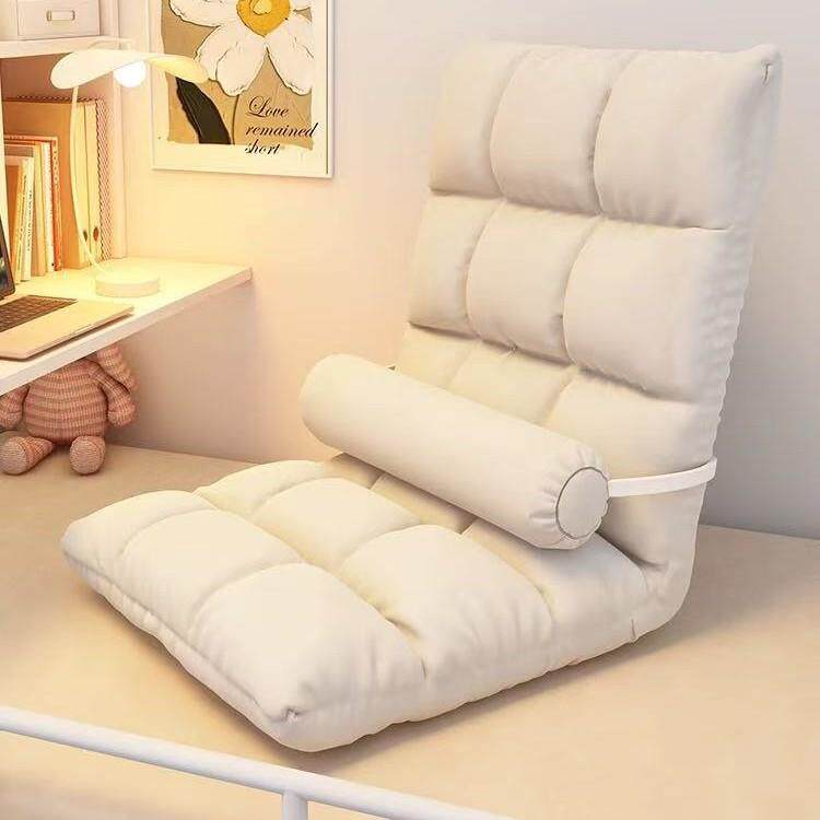 懒人沙发榻榻米单人折叠床上靠背座椅子宿舍日式坐垫飘窗小沙发