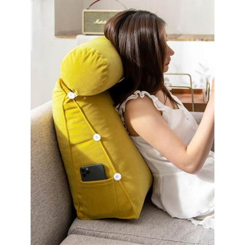 封神Soft靠背北欧简约靠枕带头枕沙发卧室床头靠垫可拆洗