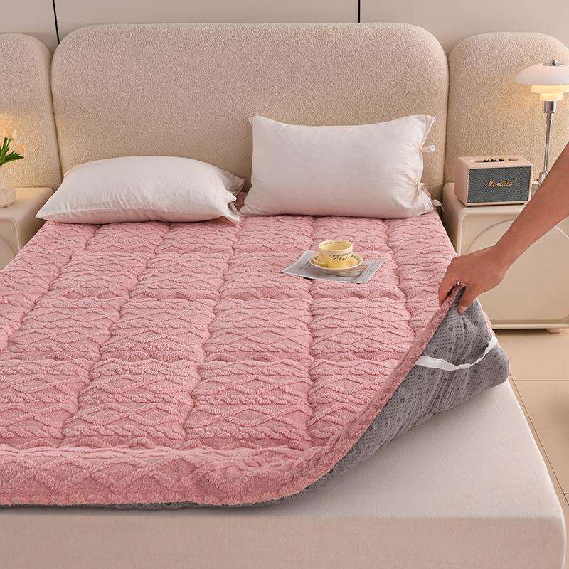 塔夫绒秋冬保暖软床垫软垫子褥子垫被床垫子1米8×2米床垫1米5x2