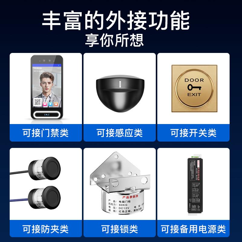 自动感应门电动玻璃平移门电机整套机组电动门轨道控制器门禁系统