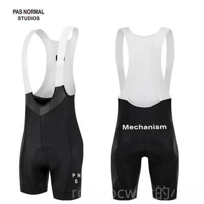 新款PNS 高质 高技Mechanism 竞型暗纹弹海绵坐垫骑行背带短裤品