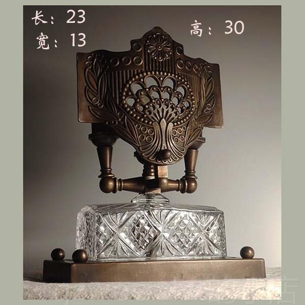 新款法美式复头古高极感轻奢氛厅围客卧室端床柜餐桌装面饰艺术老