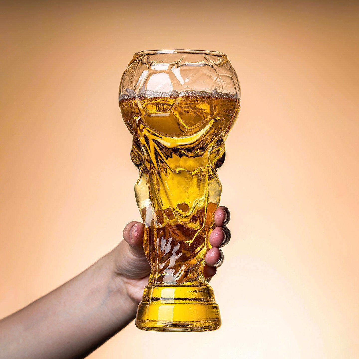 创意2026世界杯大力神啤酒杯酒吧大容量足球杯个性网红饮料扎啤杯