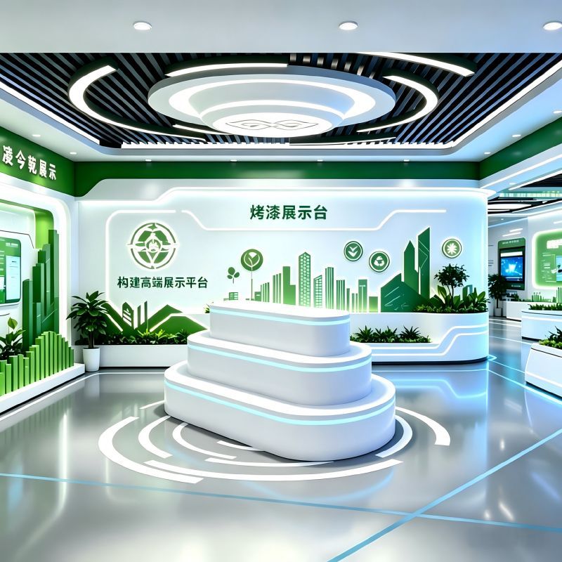 定制科技展示台企业展厅