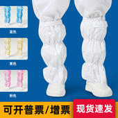 静电鞋 无尘鞋 高筒靴防尘鞋 白色洁净鞋 车间软底防尘透气长筒静电鞋