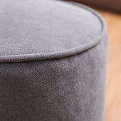 创意圆形小凳子客厅布艺沙发凳可拆洗豆袋换鞋 凳卧室懒人沙发脚踏