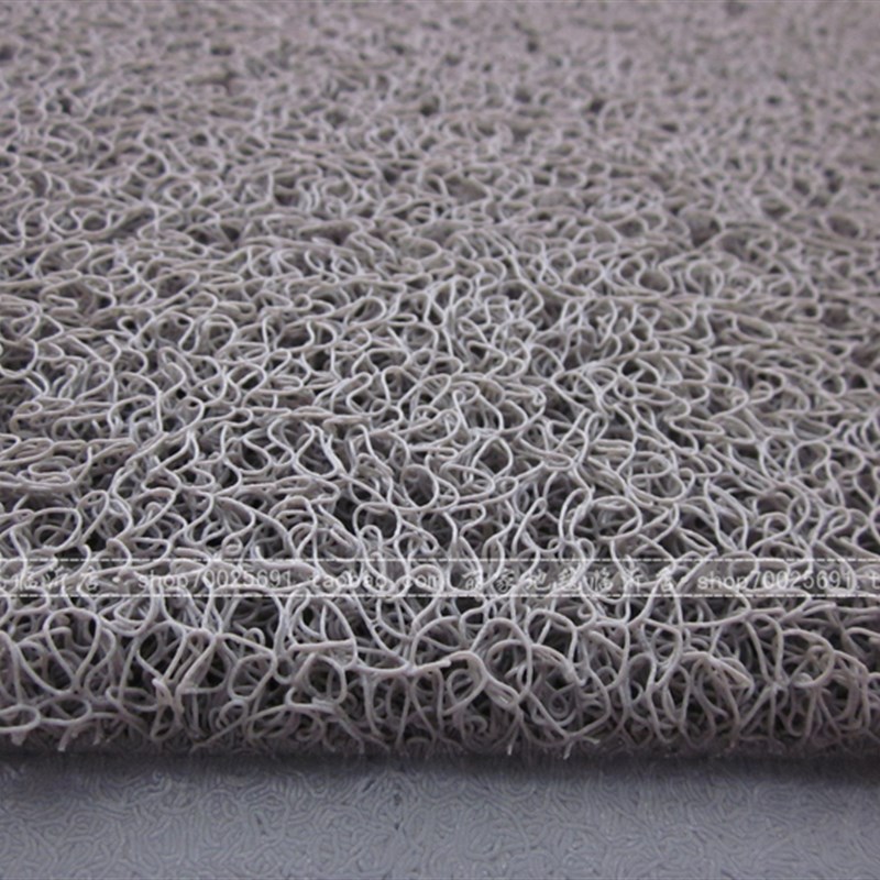 灰色出入平安 防滑地垫丝圈玄关地垫蹭脚门垫门厅地毯进门口垫子