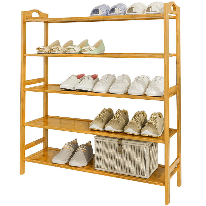 鞋架子简易家用室内好看经济型实木多功能多层门口放小鞋柜置物架