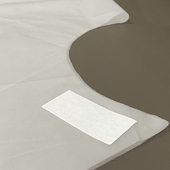 理发店专用塑料防水加厚发廊剪理发围布一次性烫染发披肩围脖焗油