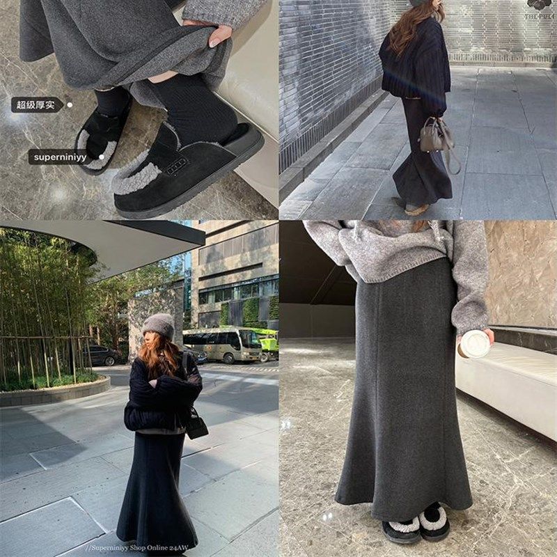 superniniyy 人鱼裙3.0随意休闲藏肉肉纸片人冬季加厚呢料鱼尾裙,女装/女士精品,半身裙,淘宝优惠券,粉丝福利购,淘宝优惠卷