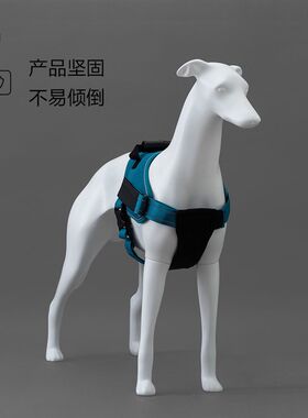 灵缇犬狗摆件宠物用品展示模特衣服架子玻璃钢材质可拆卸狗模型