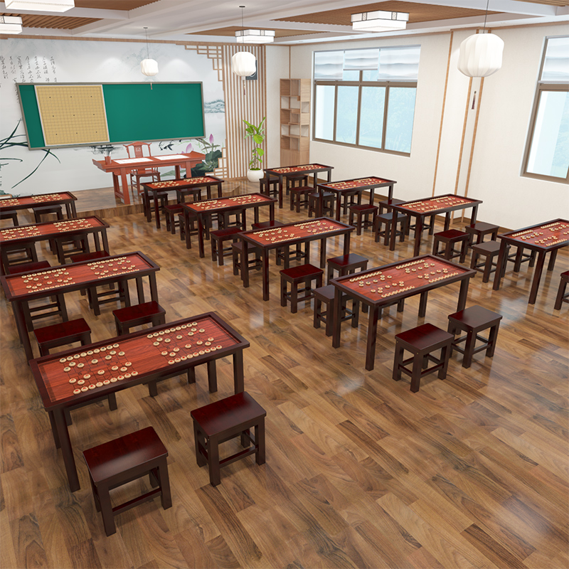 象棋桌子室内飘窗小桌子小茶几家用小茶桌新中式实木围棋桌榻榻米