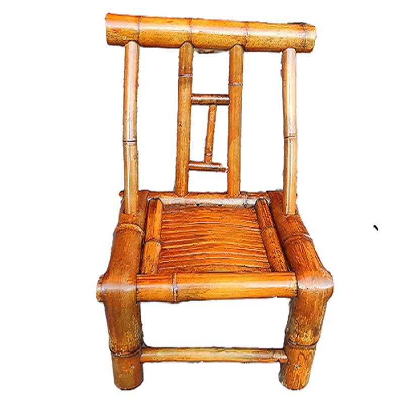 竹椅子靠背椅午休躺椅折叠椅化妆椅摇椅簸箕儿童款家用椅竹编制品