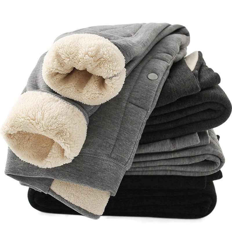 男童保暖裤秋冬儿童秋裤加绒加厚中大童打底绒裤高腰宝宝内穿棉裤