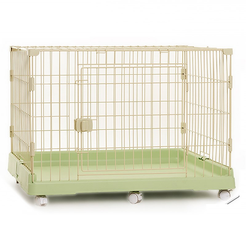 创逸兔笼子家用大号狗笼子小型犬带厕所中型泰迪宠物室内猫笼