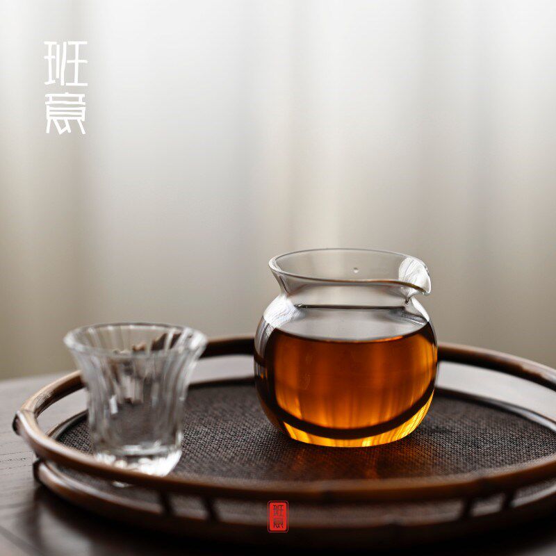 班意 公道杯公杯耐热玻璃高硼硅日式玻璃器分茶器茶海文人茶席