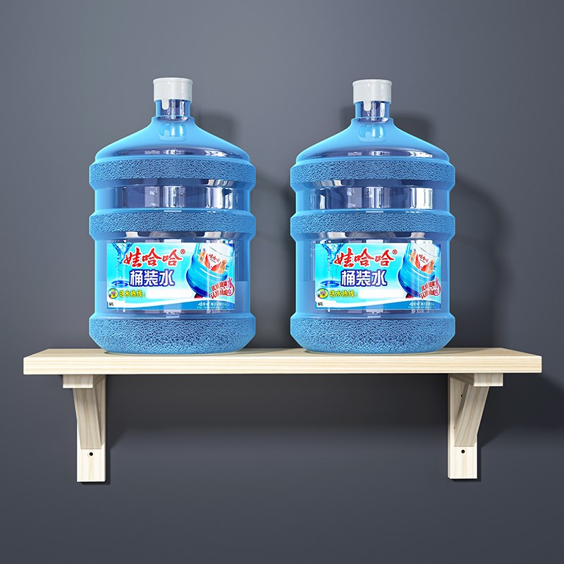 实木三角支架电视柜支撑架一字隔板墙壁墙上面托架承重固定三脚架