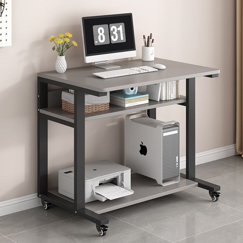 小户型电脑桌台式家用卧室桌子简约工作学习笔记本可移动书桌包邮