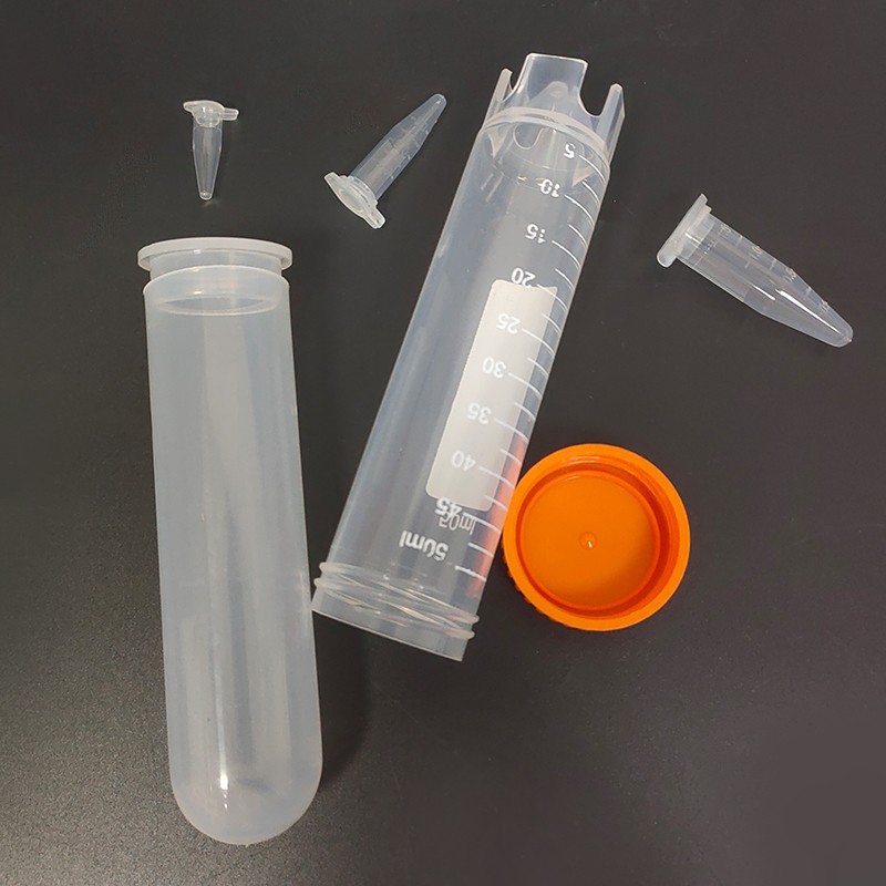 比克曼生物塑料无菌塑料离心管架带书写区带刻度螺旋盖样品EP管