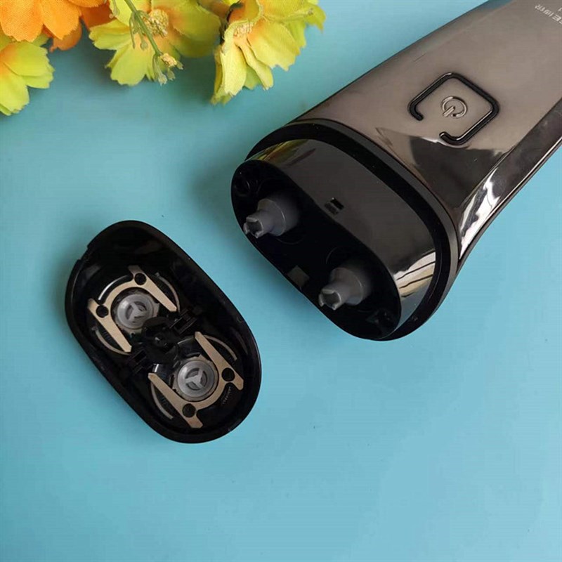 博锐剃须刀男充电式 电动刮胡刀大容量电池 双环浮动刀头全身水洗