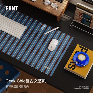 霍尔尼鼠标垫超大号电竞家用轻奢高级感女生高颜值办公室桌垫定制