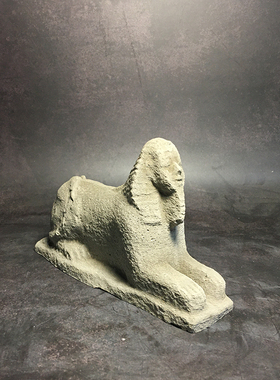 冬官手作 水泥鱼缸造景布景摆件装饰物狮身人面像斯芬克斯sphinx