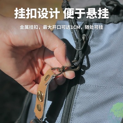 户外避驱熊铃露营氛围风铃挂件钥匙扣配件徒步提醒铃宠物挂饰铃铛