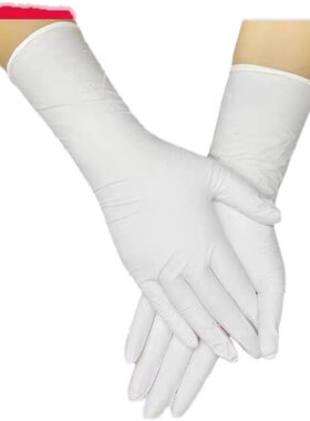 全麻点加厚防护弹力乳胶一次性牙医防滑水家用丁晴实验室pvc手套