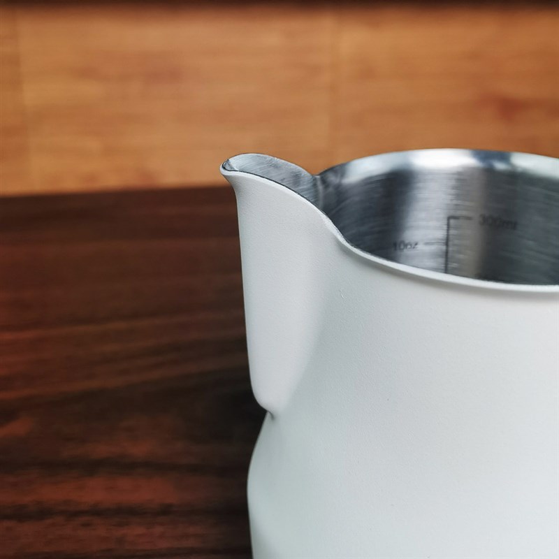 咖啡拉花缸新手不锈钢拉花杯咖啡机配套奶泡杯子尖嘴带刻度打奶缸