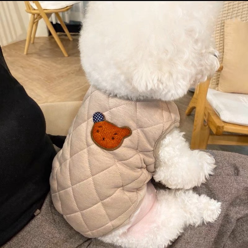 冬天小狗狗泰迪宠物冬季衣服比熊博美小型茶杯犬雪纳瑞猫咪秋冬装