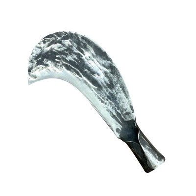 手工锻打砍柴刀特殊钢农用户外割草镰刀砍树劈柴弹簧钢木柄小柴刀