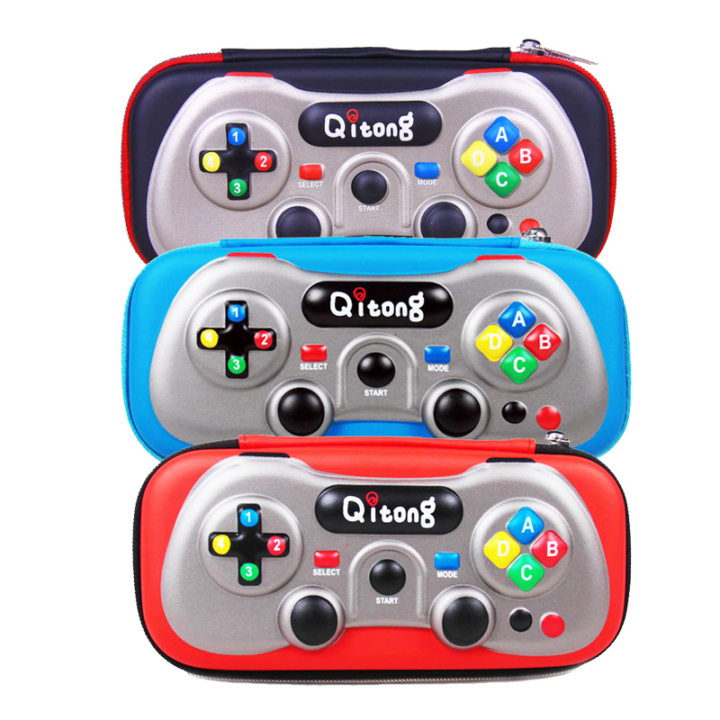 立体图案游戏手柄笔袋创意个性铅笔盒男女 中小学生文具袋硬壳