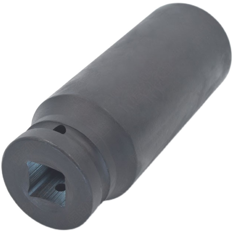 1/2气动套筒头加长加深加厚6角风炮套头12cm小风炮气动加长套筒