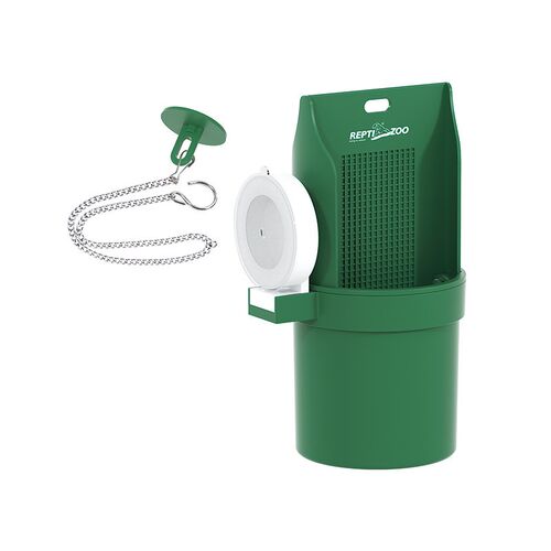 Reptizoo瑞皮爬宠食盆树栖爬宠喂食器睫角守宫造景蜥蜴变色龙用品