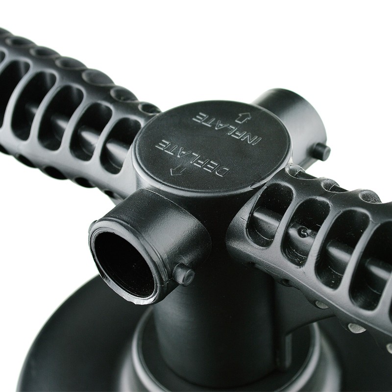 橡皮艇手动充气泵 高气压冲锋舟充气船双向大气量打气筒 充抽两用