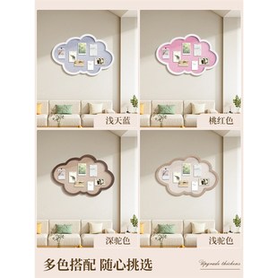 照片墙毛毡板毛毡墙贴展示墙背景板墙面遮丑装饰创意软木板墙板挂