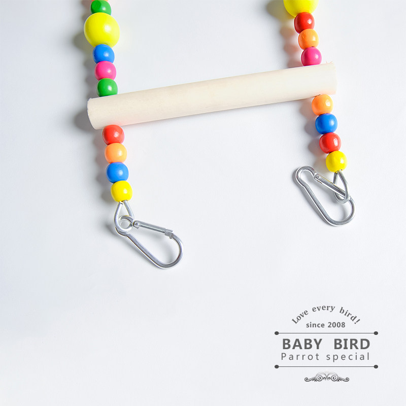 鹦鹉用品攀爬梯云梯秋千啃咬玩具鸟笼站架站杠大号木珠爬梯鸟玩,宠物/宠物食品及用品,鸟禽其他,淘宝优惠券,粉丝福利购,淘宝优惠卷